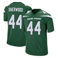 Boles NY.Jets #44 Jamien Sherwood Player Green Home Game Stitched Jerseys