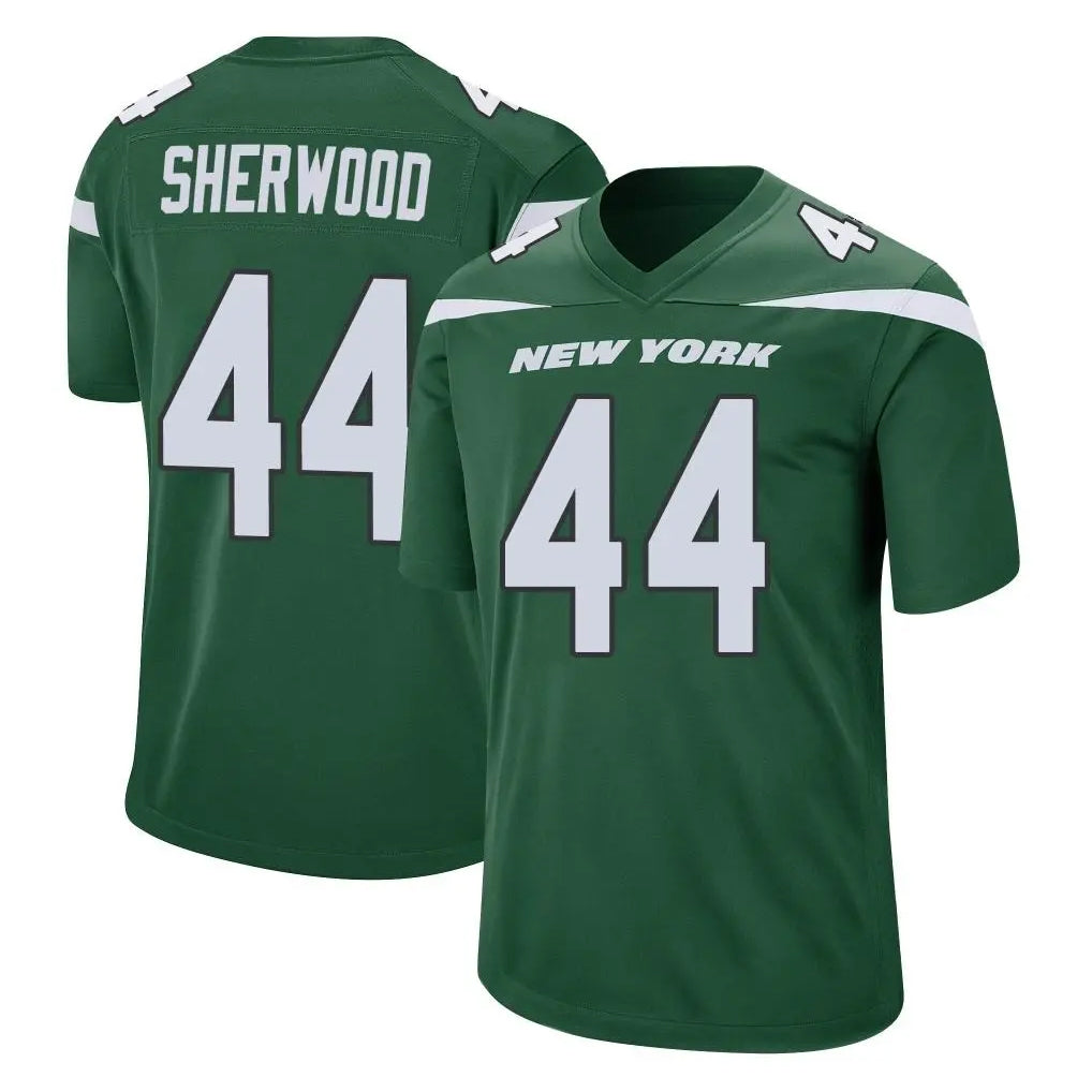 Boles NY.Jets #44 Jamien Sherwood Player Green Home Game Stitched Jerseys