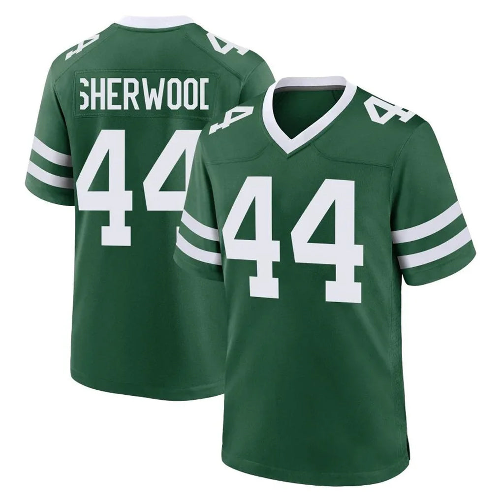 Boles NY.Jets #44 Jamien Sherwood Player Green Legacy Home Game Stitched Jerseys
