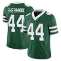 Boles NY.Jets #44 Jamien Sherwood Player Green Legacy Limited Vapor F.U.S.E. Home Game Stitched Jerseys