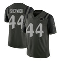 Boles NY.Jets #44 Jamien Sherwood Player Green Limited 2025 Rivalries Collection Home Game Stitched Jerseys