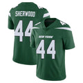 Boles NY.Jets #44 Jamien Sherwood Player Green Limited Vapor Home Game Stitched Jerseys