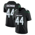 Boles NY.Jets #44 Jamien Sherwood Player Stealth Black Limited Vapor Home Game Stitched Jerseys