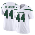 Boles NY.Jets #44 Jamien Sherwood Player White Limited Vapor F.U.S.E. Home Game Stitched Jerseys