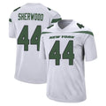 Boles NY.Jets #44 Jamien Sherwood Player White Spotlight Home Game Stitched Jerseys