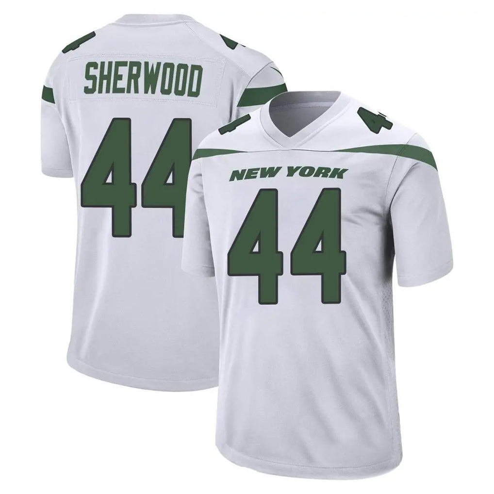 Boles NY.Jets #44 Jamien Sherwood Player White Spotlight Home Game Stitched Jerseys