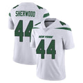 Boles NY.Jets #44 Jamien Sherwood Player White Spotlight Limited Vapor Home Game Stitched Jerseys