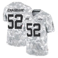 Boles NY.Jets #52 Kingsley Enagbare Player Arctic Camo Salute to Service Limited Game Stitched Jerseys