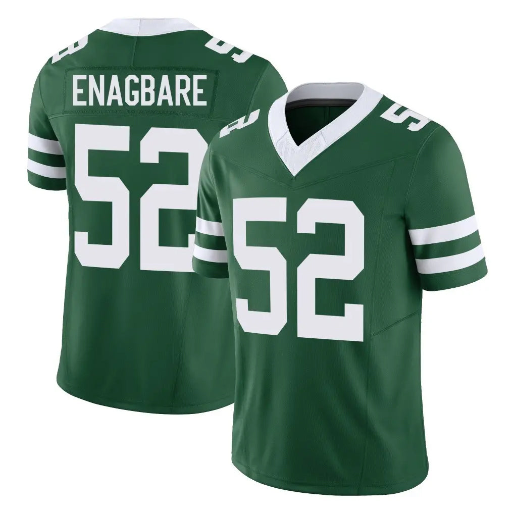 Boles NY.Jets #52 Kingsley Enagbare Player Green Legacy Limited Vapor F.U.S.E. Home Game Stitched Jerseys