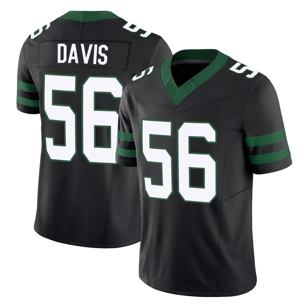 Boles NY.Jets #56 Demario Davis Player Black Limited Legacy Vapor F.U.S.E. Home Game Stitched Jerseys