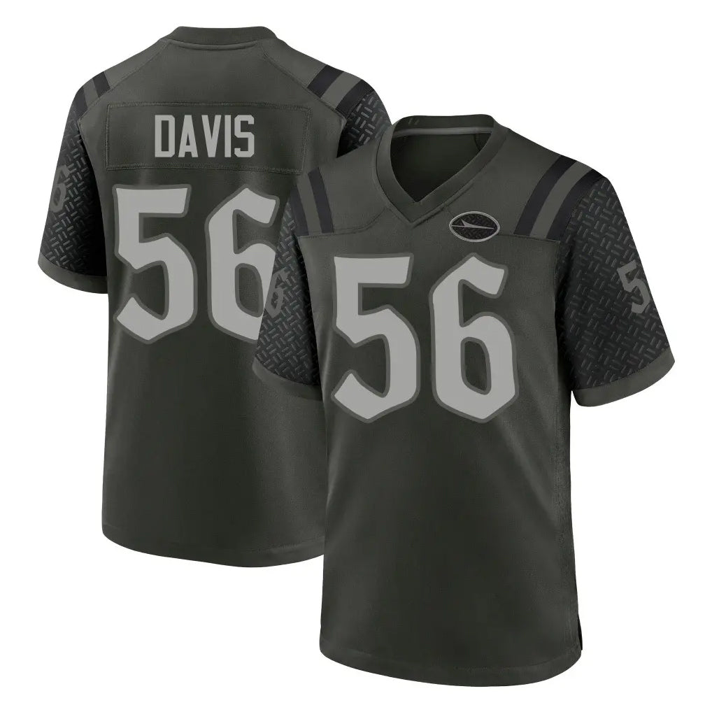 Boles NY.Jets #56 Demario Davis Player Green 2025 Rivalries Collection Home Game Stitched Jerseys