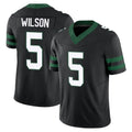 Boles NY.Jets #5 Garrett Wilson Player Black Limited Legacy Vapor F.U.S.E. Home Game Stitched Jerseys