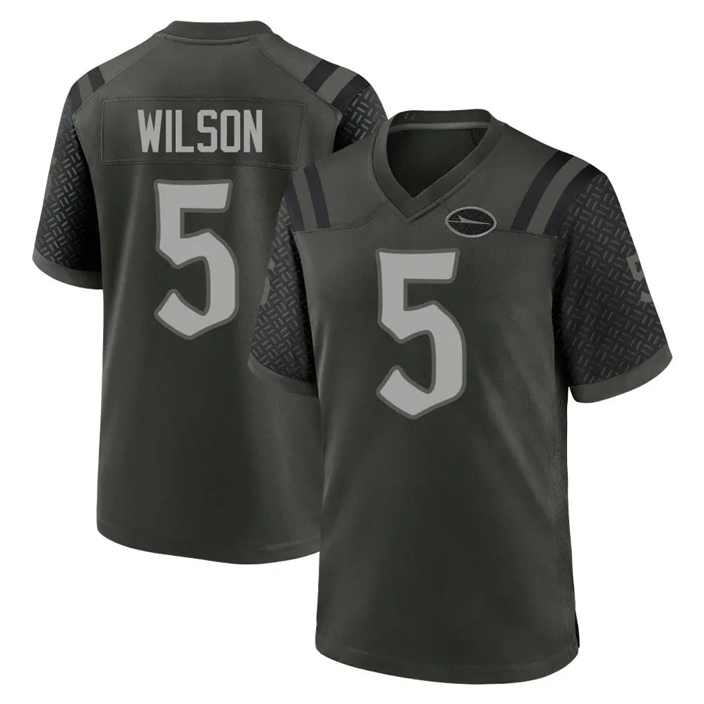 Boles NY.Jets #5 Garrett Wilson Player Green 2025 Rivalries Collection Home Game Stitched Jerseys