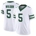 Boles NY.Jets #5 Garrett Wilson Player White Legacy Limited Vapor F.U.S.E. Home Game Stitched Jerseys