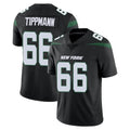 Boles NY.Jets #66 Joe Tippmann Player Stealth Black Limited Vapor Home Game Stitched Jerseys