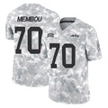 Boles NY.Jets #70 Armand Membou Player Arctic Camo Salute to Service Limited Game Stitched Jerseys