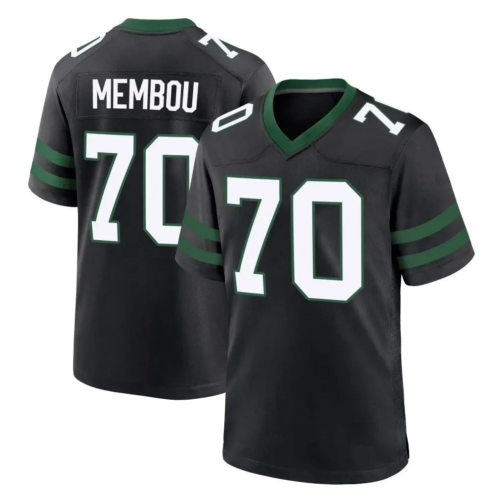 Boles NY.Jets #70 Armand Membou Player Black Legacy Home Game Stitched Jerseys