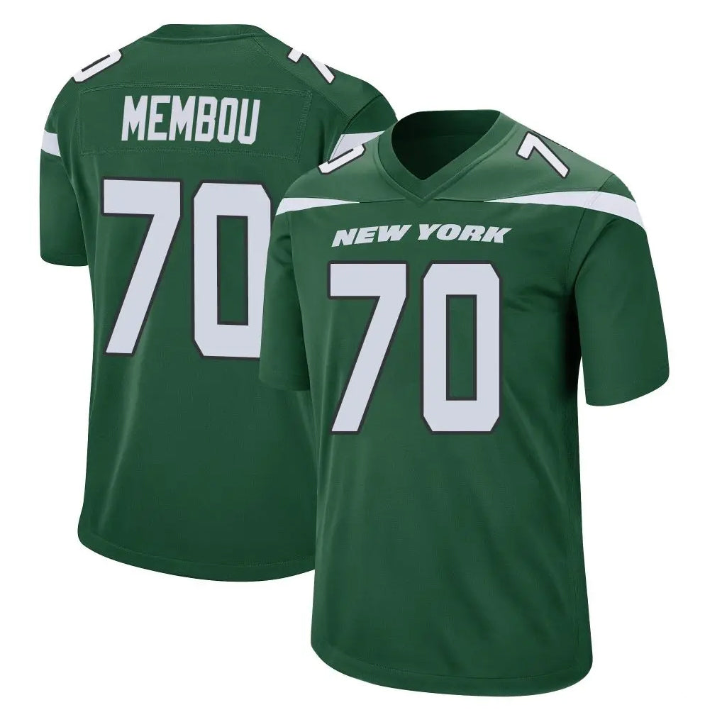 Boles NY.Jets #70 Armand Membou Player Green Home Game Stitched Jerseys