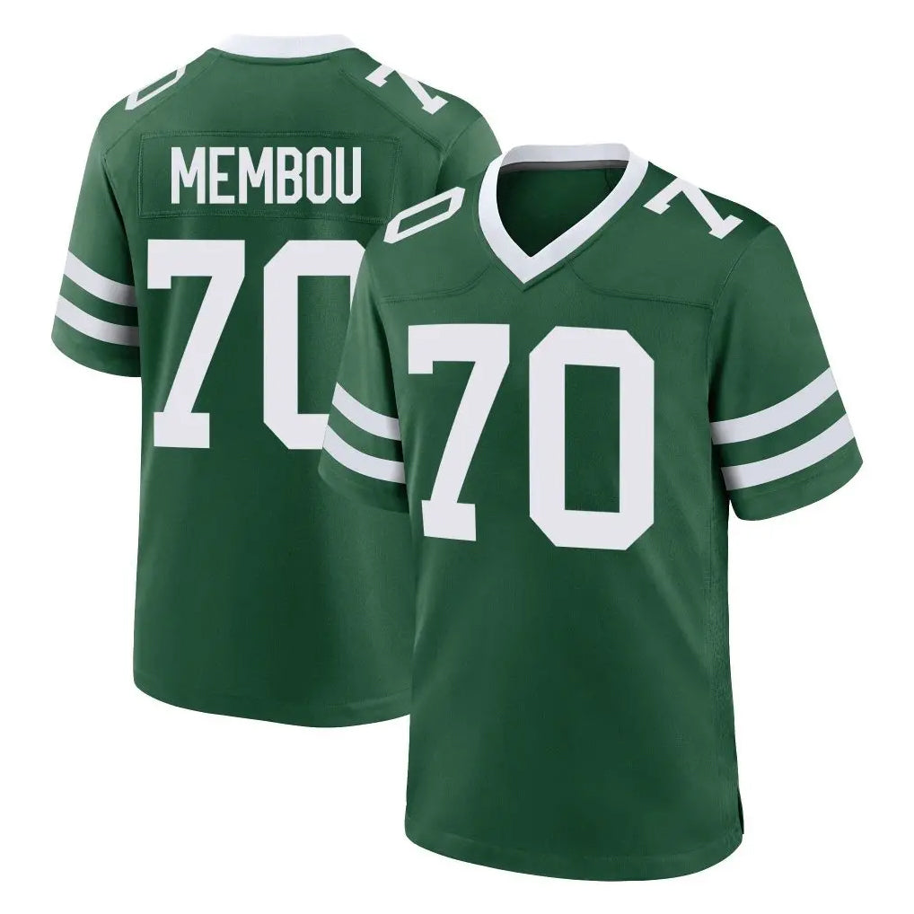 Boles NY.Jets #70 Armand Membou Player Green Legacy Home Game Stitched Jerseys