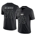 Boles NY.Jets #70 Armand Membou Player Stealth Black Limited Reflective Home Game Stitched Jerseys