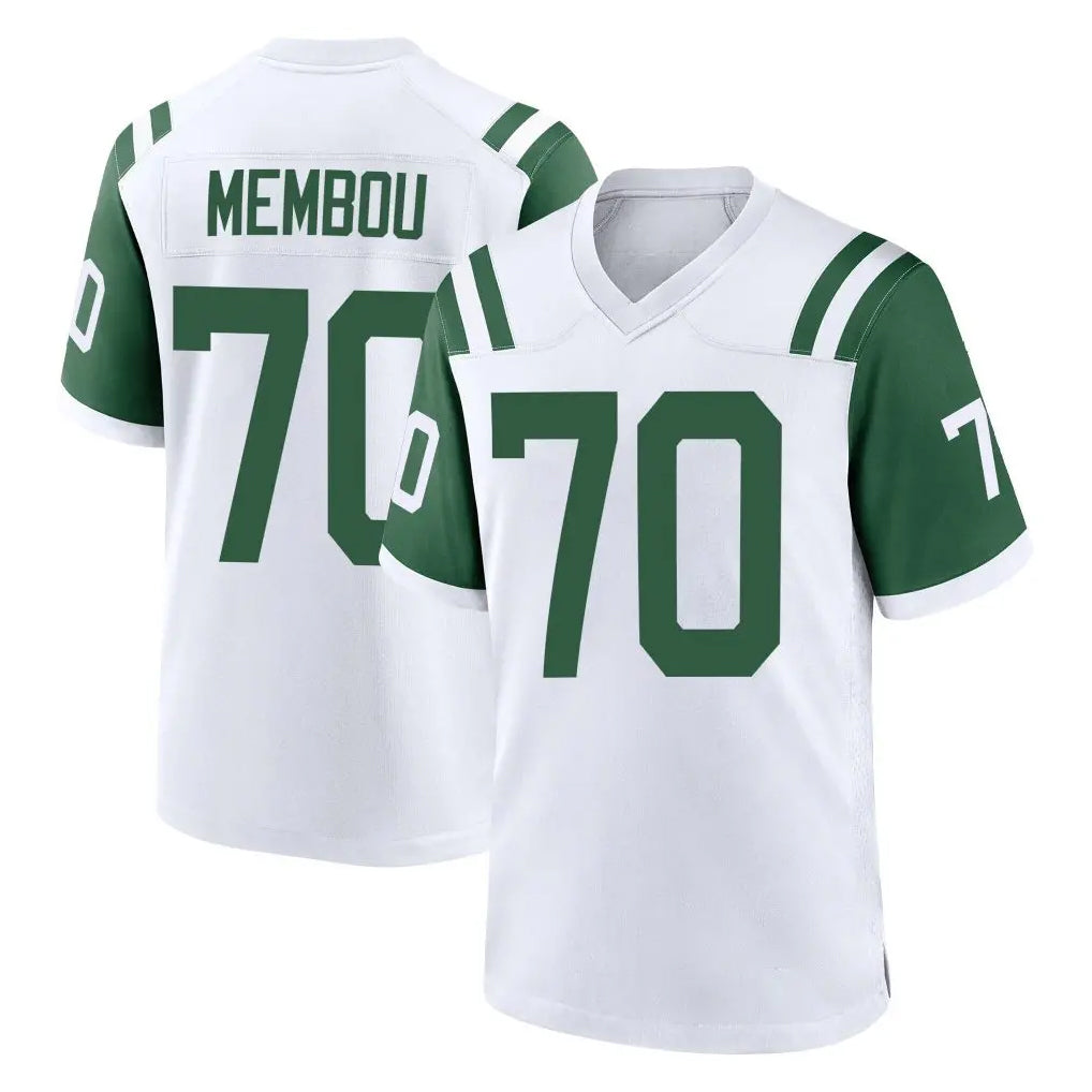 Boles NY.Jets #70 Armand Membou Player White Classic Home Game Stitched Jerseys