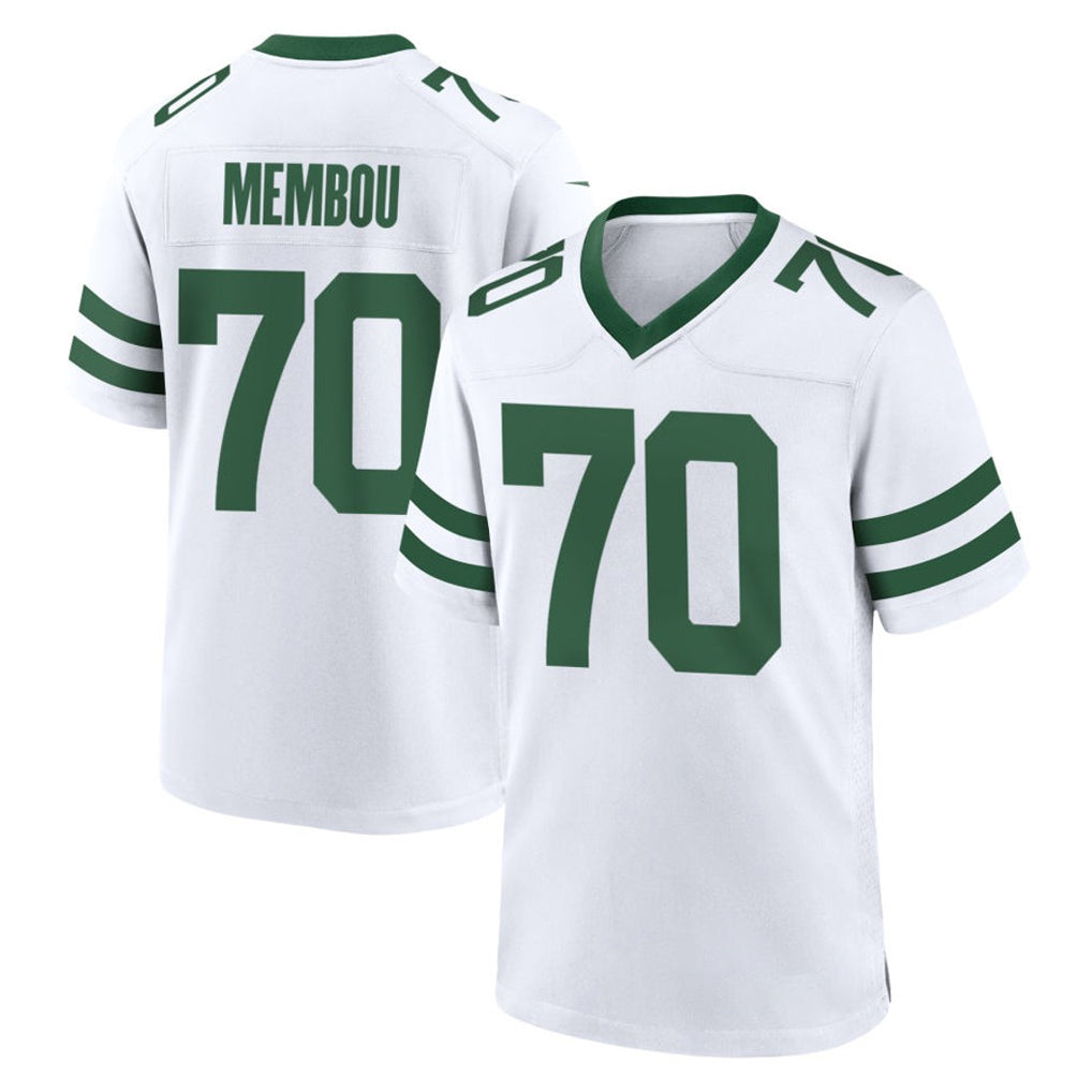 Boles NY.Jets #70 Armand Membou Player White Legacy Home Game Stitched Jerseys