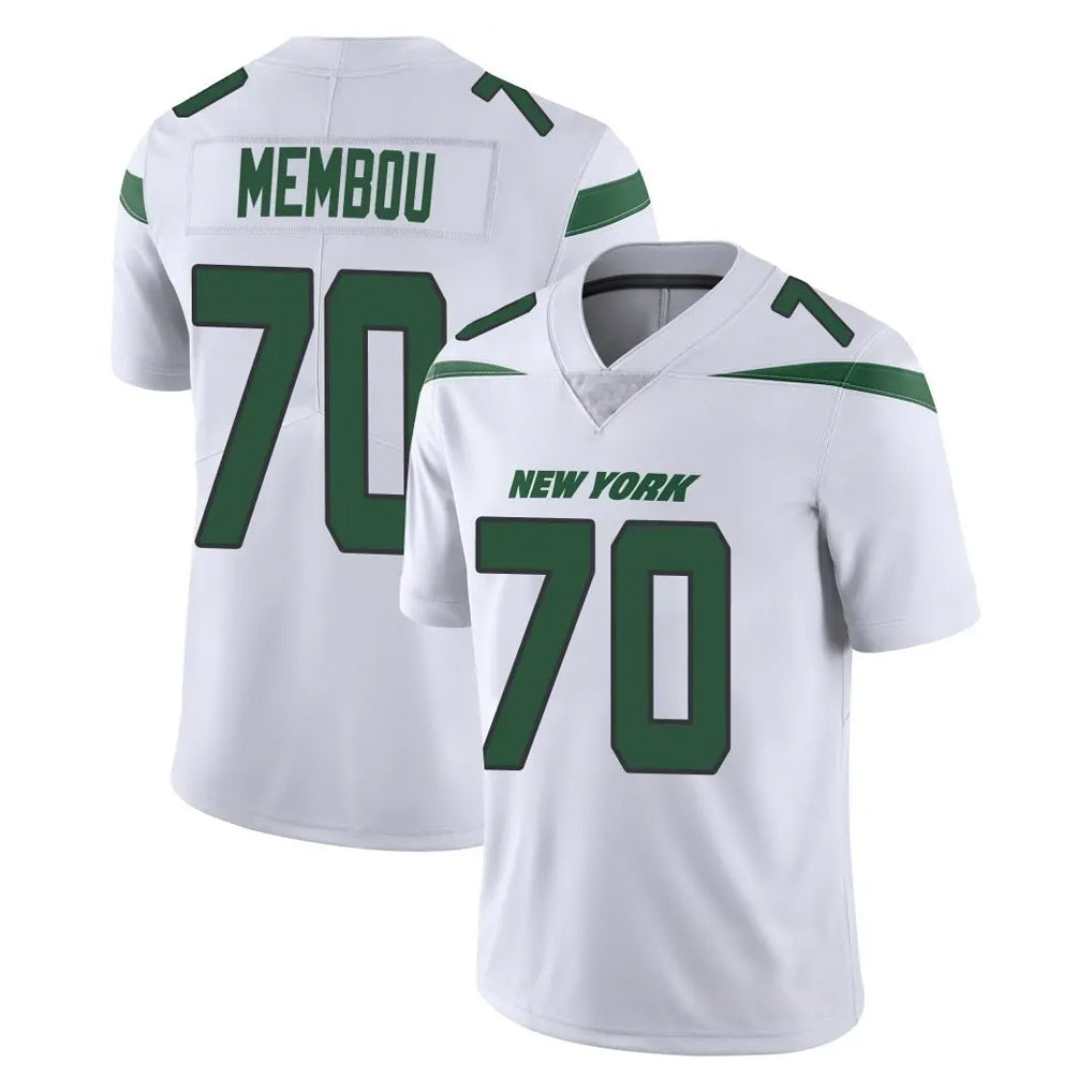 Boles NY.Jets #70 Armand Membou Player White Spotlight Limited Vapor Home Game Stitched Jerseys
