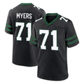 Boles NY.Jets #71 Josh Myers Player Black Legacy Home Game Stitched Jerseys