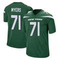 Boles NY.Jets #71 Josh Myers Player Green Home Game Stitched Jerseys