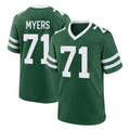 Boles NY.Jets #71 Josh Myers Player Green Legacy Home Game Stitched Jerseys