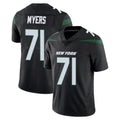 Boles NY.Jets #71 Josh Myers Player Stealth Black Limited Vapor Home Game Stitched Jerseys