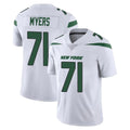 Boles NY.Jets #71 Josh Myers Player White Spotlight Limited Vapor Home Game Stitched Jerseys