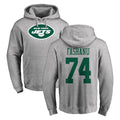 Boles NY.Jets #74 Olu Fashanu Player Gray LOGO Pullover Hoodies Limited Game Stitched Jerseys