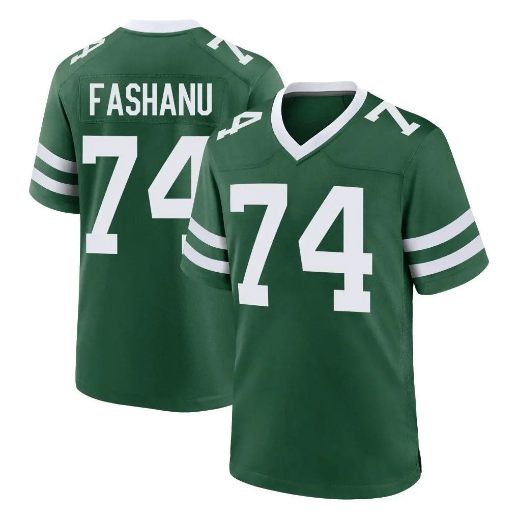 Boles NY.Jets #74 Olu Fashanu Player Green Legacy Home Game Stitched Jerseys