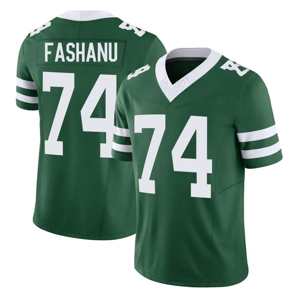Boles NY.Jets #74 Olu Fashanu Player Green Legacy Limited Vapor F.U.S.E. Home Game Stitched Jerseys
