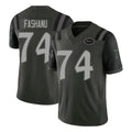 Boles NY.Jets #74 Olu Fashanu Player Green Limited 2025 Rivalries Collection Home Game Stitched Jerseys