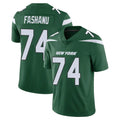 Boles NY.Jets #74 Olu Fashanu Player Green Limited Vapor Home Game Stitched Jerseys