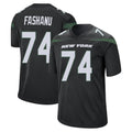 Boles NY.Jets #74 Olu Fashanu Player Stealth Black Home Game Stitched Jerseys