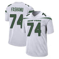 Boles NY.Jets #74 Olu Fashanu Player White Spotlight Home Game Stitched Jerseys