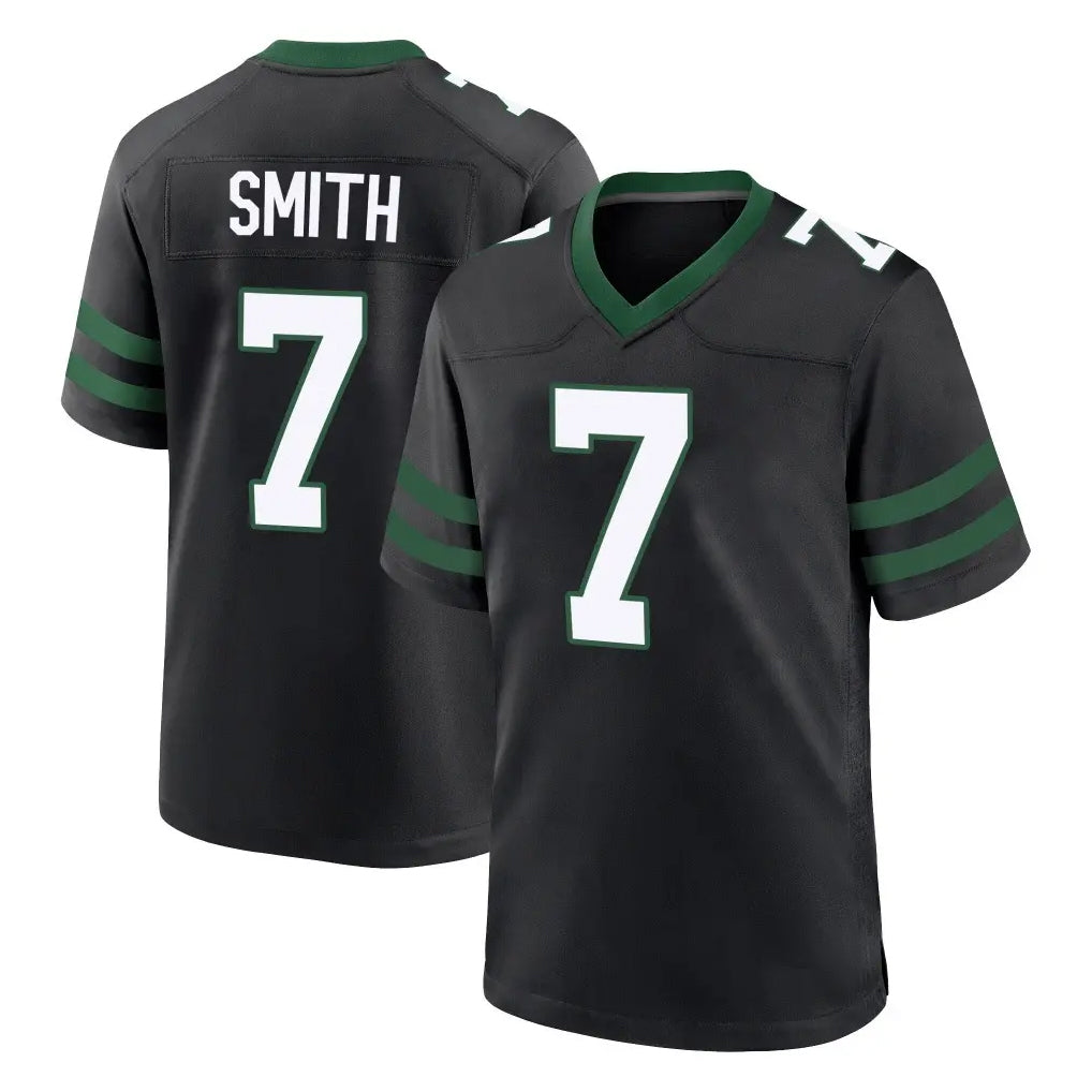 Boles NY.Jets #7 Geno Smith Player Black Legacy Home Game Stitched Jerseys