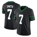 Boles NY.Jets #7 Geno Smith Player Black Limited Legacy Vapor F.U.S.E. Home Game Stitched Jerseys