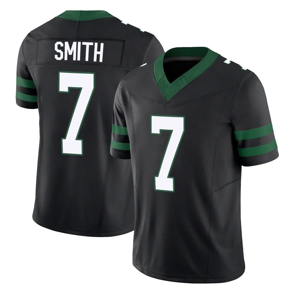 Boles NY.Jets #7 Geno Smith Player Black Limited Legacy Vapor F.U.S.E. Home Game Stitched Jerseys