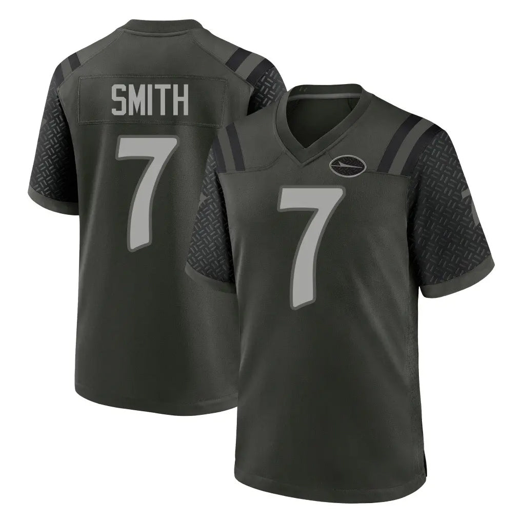 Boles NY.Jets #7 Geno Smith Player Green 2025 Rivalries Collection Home Game Stitched Jerseys