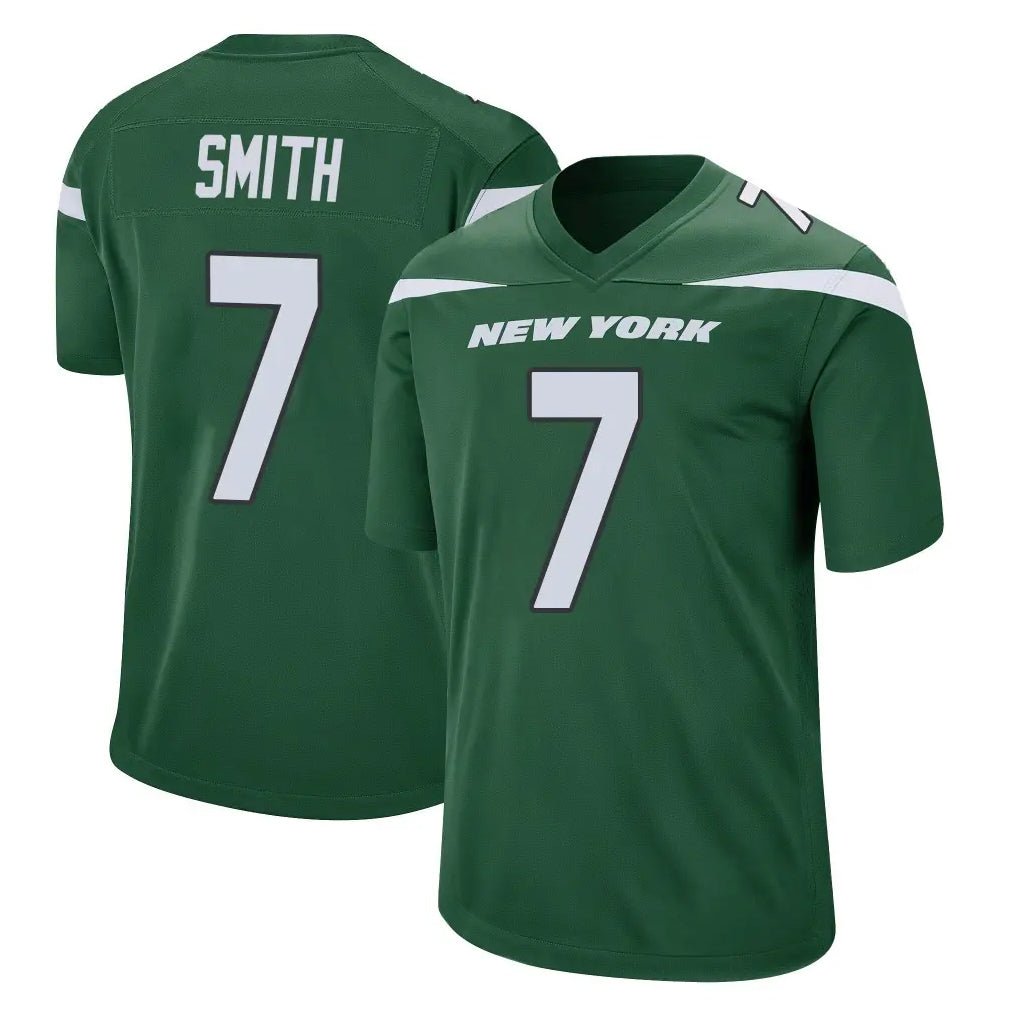 Boles NY.Jets #7 Geno Smith Player Green Home Game Stitched Jerseys