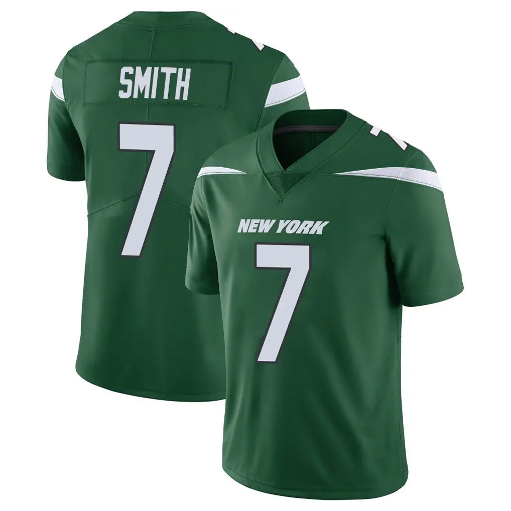 Boles NY.Jets #7 Geno Smith Player Green Limited Vapor Home Game Stitched Jerseys