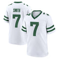 Boles NY.Jets #7 Geno Smith Player White Legacy Home Game Stitched Jerseys
