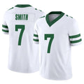Boles NY.Jets #7 Geno Smith Player White Legacy Limited Vapor F.U.S.E. Home Game Stitched Jerseys