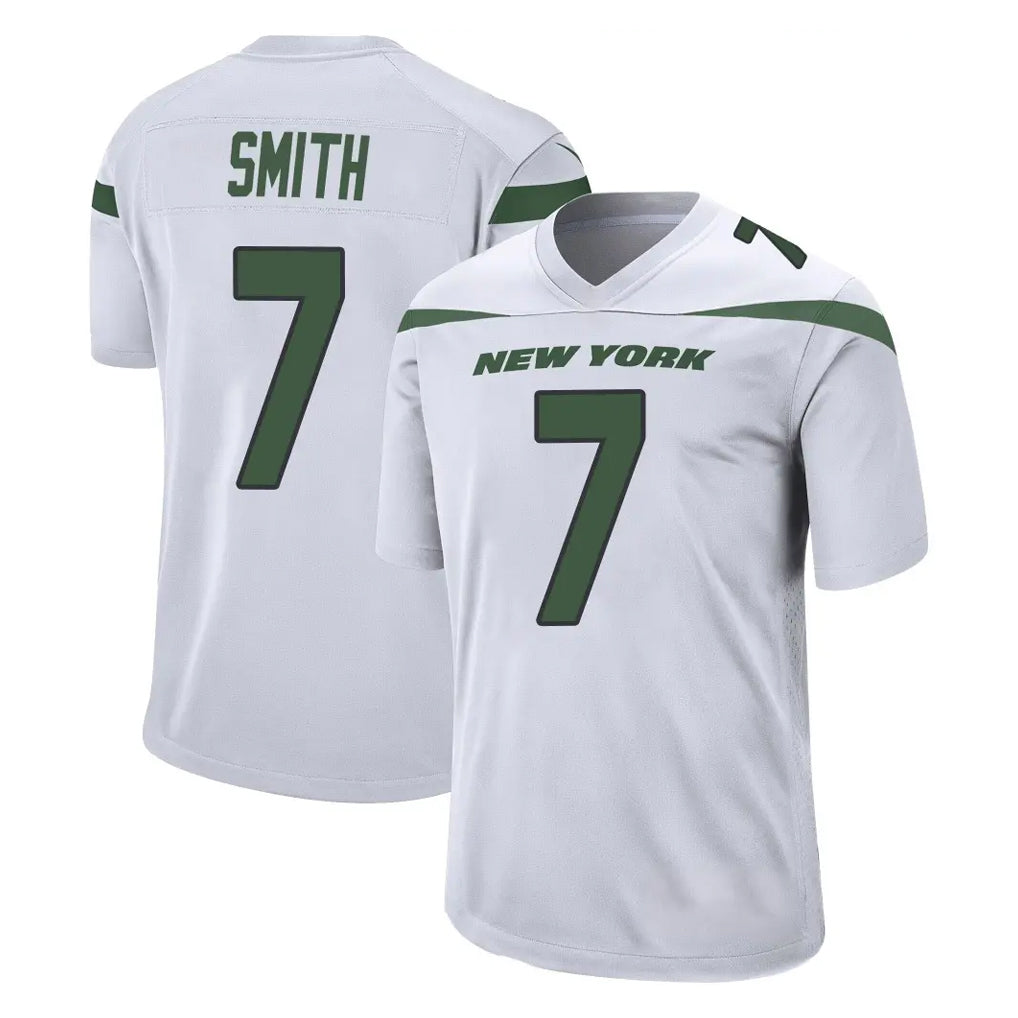 Boles NY.Jets #7 Geno Smith Player White Spotlight Home Game Stitched Jerseys