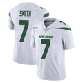 Boles NY.Jets #7 Geno Smith Player White Spotlight Limited Vapor Home Game Stitched Jerseys