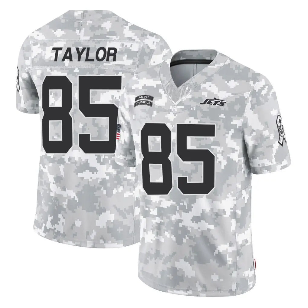 Boles NY.Jets #85 Mason Taylor Player Arctic Camo Salute to Service Limited Game Stitched Jerseys